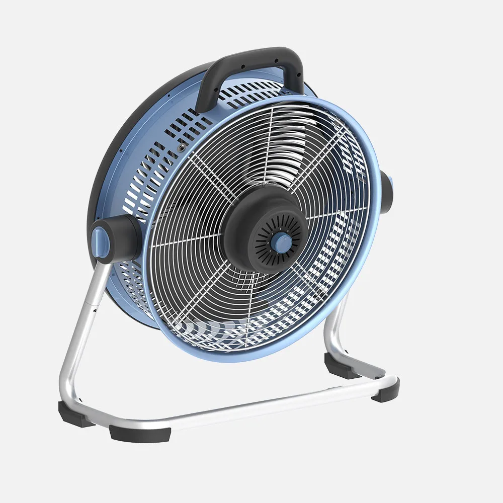 Ventilador Industrial Corintio 100w Azul/negro 50,5d  3aspas 3vel Orientable 62x63x25cm