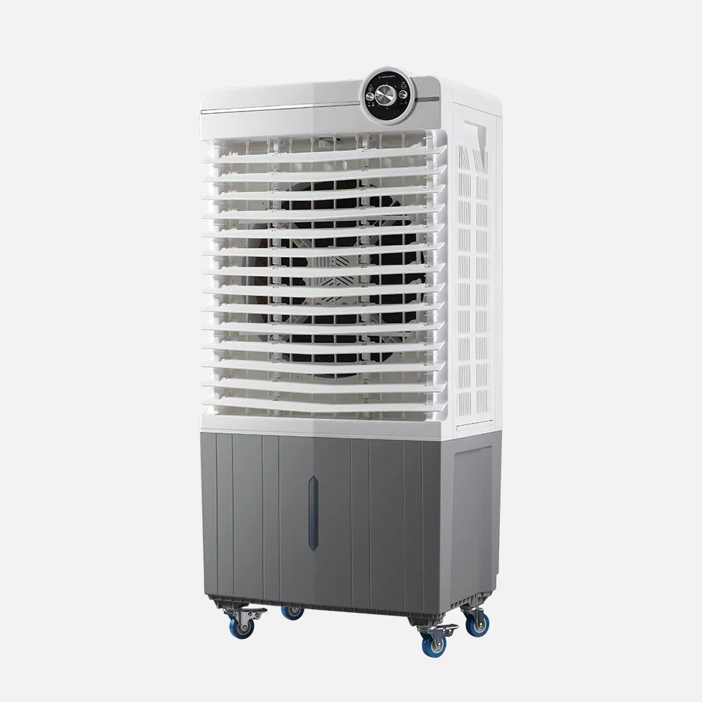 Climatizador Ind.castropol Blanco/gris 180w 3vel 48l Oscilante Humidificador C/2 acumuld.frio Incluidos 112,5x52x35cm 