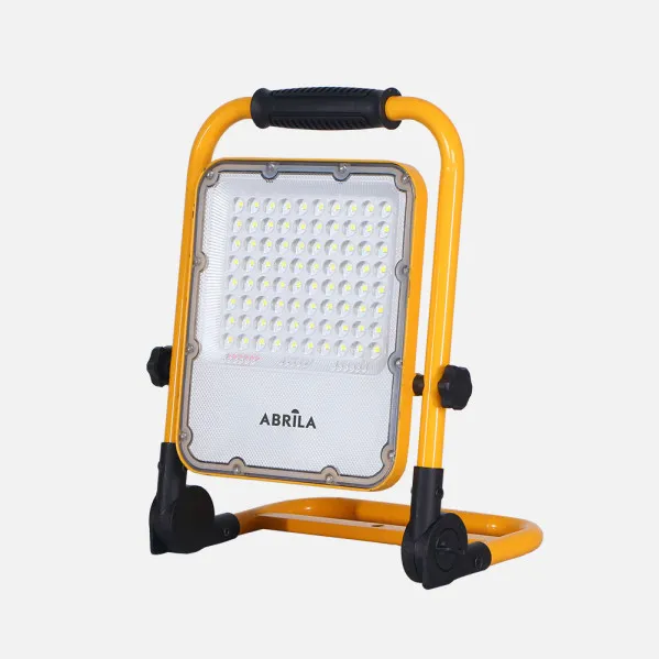 Floodlight Wireless Brion 50w 6500k Yellow 1980lm 4ways Ip65 Cable 1m Adjustable 33x25,5x6cm
