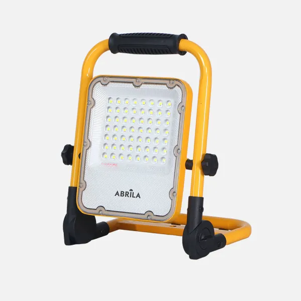 Floodlight Wireless Brion 30w 6500k Yellow 1030lm  4ways Ip 65 Cable 1m Adjustable 28,5x23x5cm
