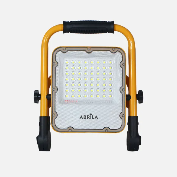Floodlight Wireless Brion 30w 6500k Yellow 1030lm  4ways Ip 65 Cable 1m Adjustable 28,5x23x5cm
