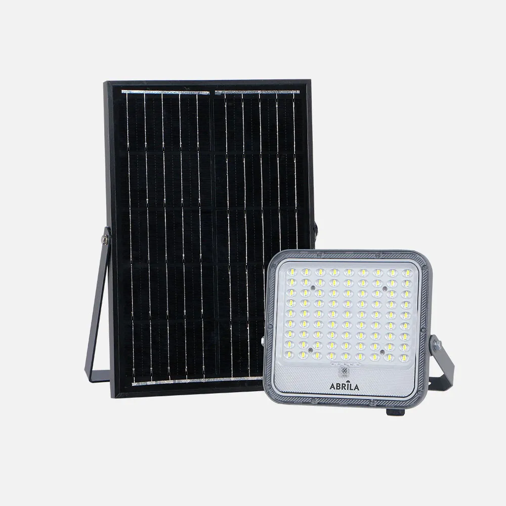 263281009 - Floodlight Ferrol 100w 6500k Grey 1400lm Ip65 Cable 2m C/control (19x20x4,5)(30x20,5x1,7)cm