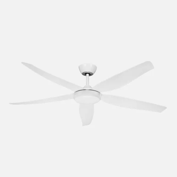 Ventilador Dc Altea 24w Blanco 5aspas 6vel.142d 2880 Lm 3000-4500-6500k Remoto+memoria+temporizador