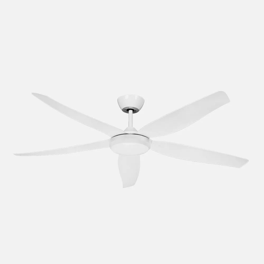 Ventilador Dc Altea 24w Blanco 5aspas 6vel.142d 2880 Lm 3000-4500-6500k Remoto+memoria+temporizador