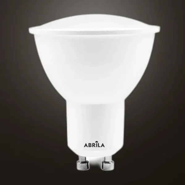 Bombilla Gu10 Dicroica 11w 3000k Abrila 990lm  5,5x5x5 Cm