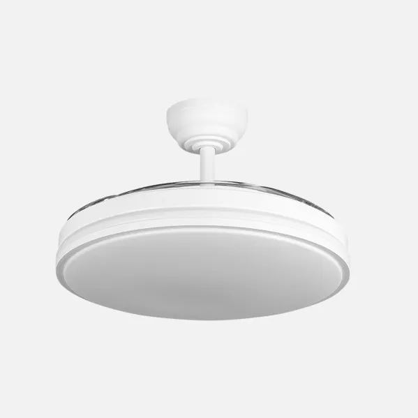 Ventilador Dc Relampago 60w Blanco 3asp.107d 6980 Lm 36x48/107cm 3col.remoto+memoria+temporizador+reg.intensidad