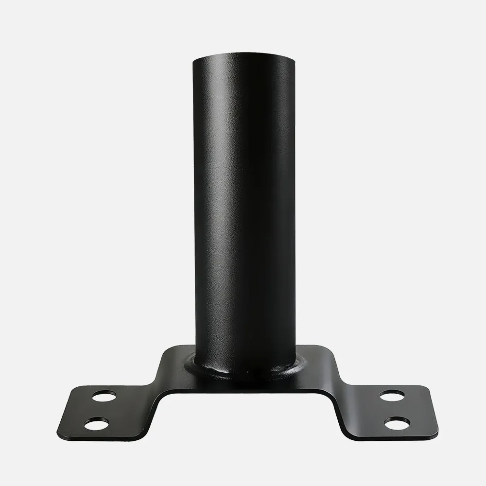 Soporte Pared Farola Bazan Negro 15x4,8x4,8cm