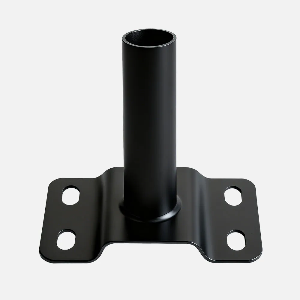 Soporte Pared Farola Bazan Negro 15x4,8x4,8cm