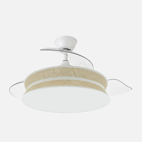 Ventil Decor 72w Blanco/natural Blanco 108d 3asp