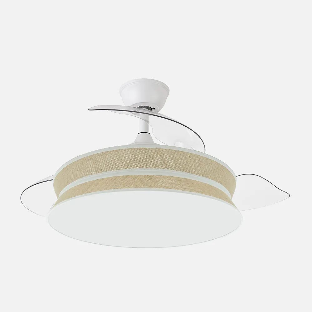 Ventil Decor 72w Blanco/natural Blanco 108d 3asp