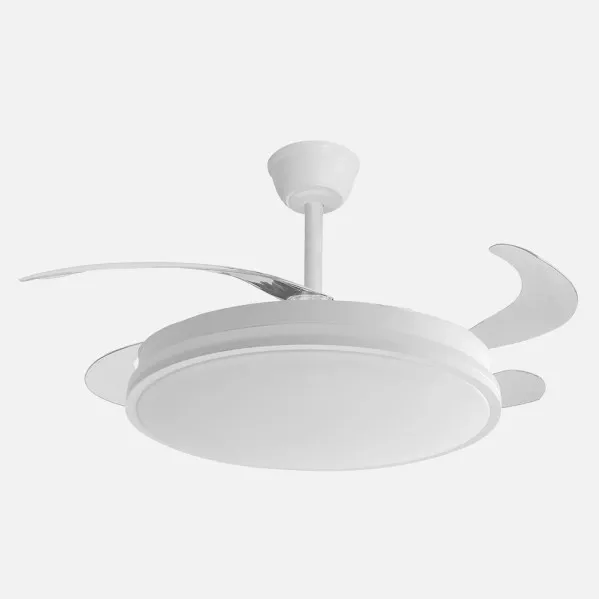 Fan Dc Guerrero 59w White 4asp 107d 6980lm 3000-4000-6000k Remote,reg.Intensity,timer,memory