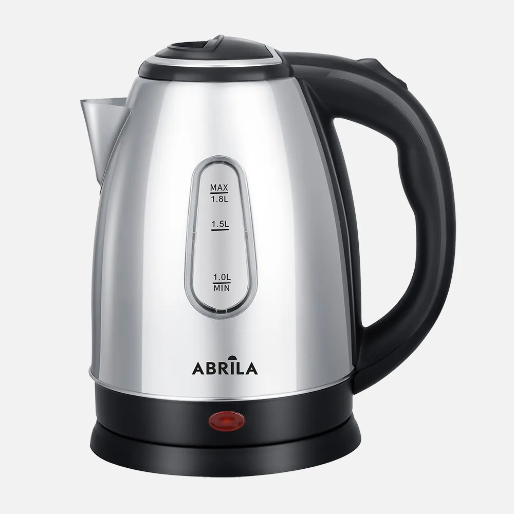 Hervidor De Agua Elect.arabigo Neg/pla 1,8l 1500w  Base Girat.apagado Autom.