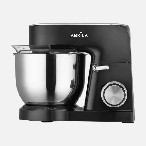 Stand Mixer Rocio Black 1000w 6 Speeds 5l Stainless Steel Bowl, Pulse Function, With Lid, Non-slip 29,5x37x24cm