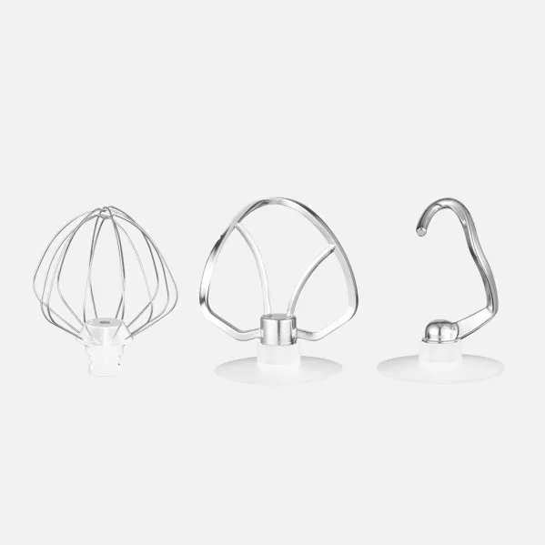 Stand Mixer Dorotea White 1000w 6 Speeds 5l Stainless Steel Bowl, Pulse Function, With Lid, Non-slip 31x36,5x24cm