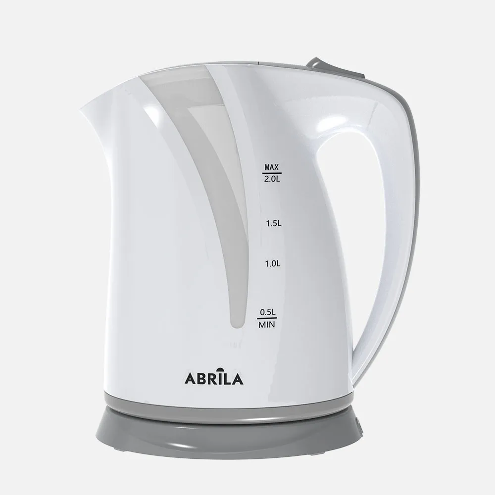 Hervidor De Agua Elec.peru Bl/gri 2l 2200w Base    Girat.tacto Frio,apag.aut.protecc.