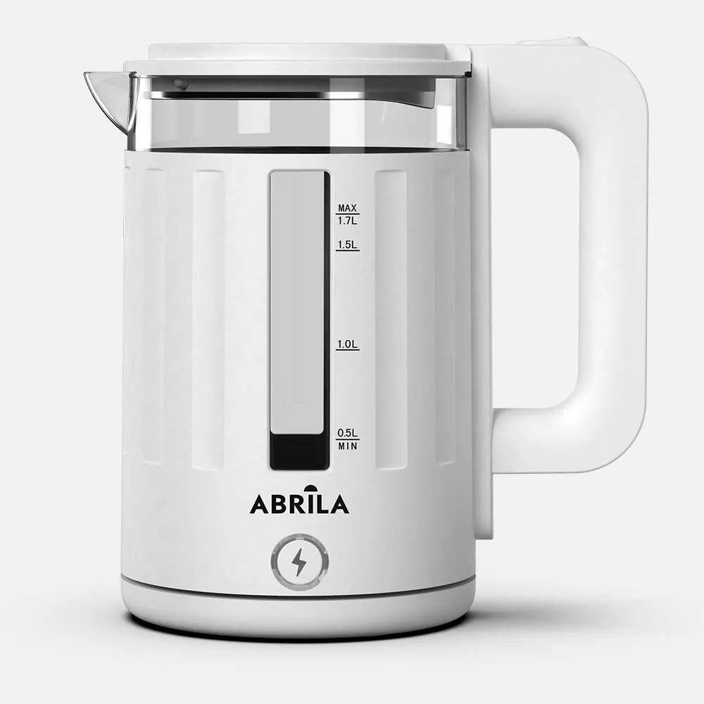 Hervidor De Agua Elec.surinam Blanc 1,7l 2200w Bas E Girat.tacto Frio,apgad.autom.segur.
