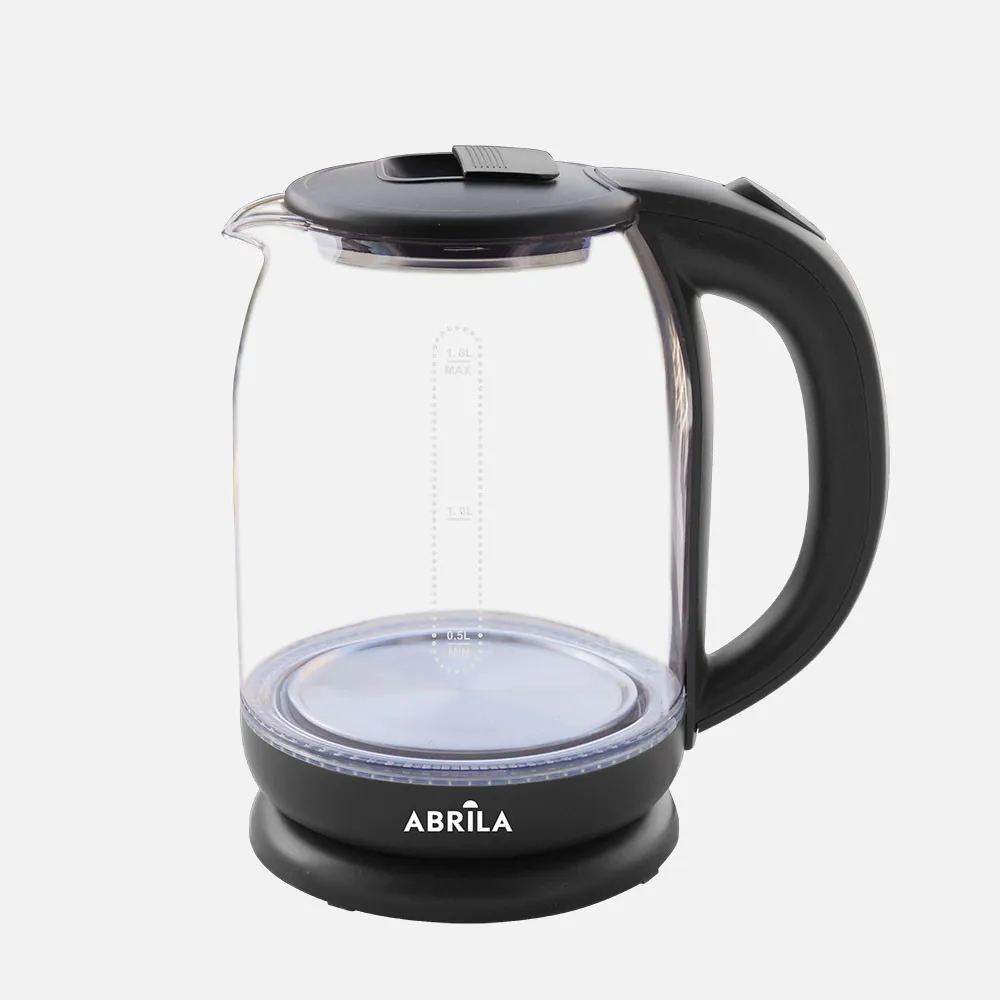 Hervidor De Agua Elec.frijol Negr 1,8l 1500w Base Girat.tacto Frio,apag.aut.protecc.