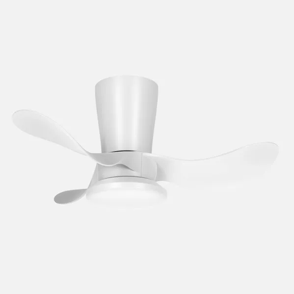 Fan Dc Triollo 27w 2700lm White 3sails 6vel 61d 3000-4500-6500k Remote+reg.Intensity+timer+memory