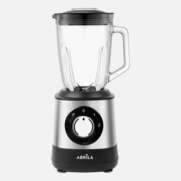 Batidora De Vaso Escarlata Acero/negro 1500w 2vel+pulso 4h.acero Inox.jarra Cristal 1,5l Protec.antidesliz. 39x19x18,5cm
