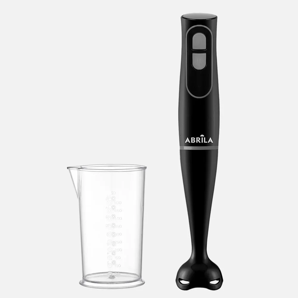 Batidora De Mano Divina 500w Dc Negr 2vel C/vaso Cuch.ac.inox.brazo Desm.y Ergon.