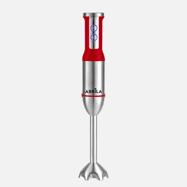 Batidora De Mano Princesa 1500w Dc Acero/rojo 2vel C/vaso Brazo.ac.inox.desmont.y Ergon.39,5x7,5x7,5cm