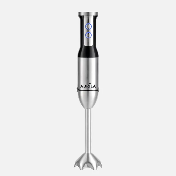 Batidora De Mano Triana 1500w Dc Acero/negro 2vel Cuch.acero Inox.c/vaso+picad+batid.desmont.39,5x7,5x7,5cm