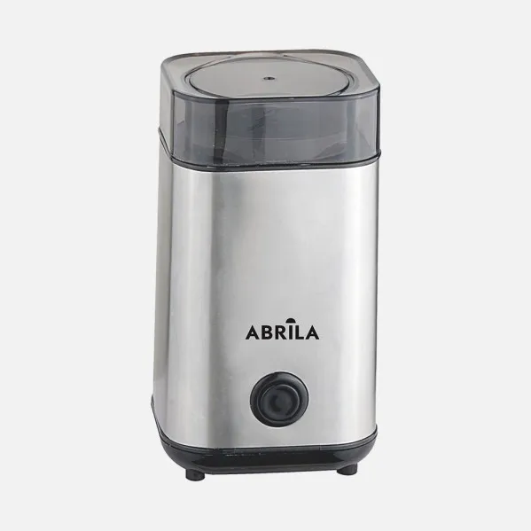 Grinder Coffee Leal Steel 160w Until 50gr On/off Leaf Steel Stainless steel.antideslizante 18x10x10cm