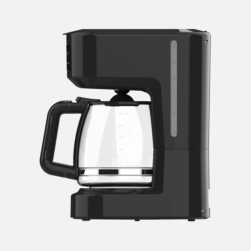 Cafetera De Goteo Flute 15taz Negro 1000w P.tactil Filt.perm.jarra Cristal1,8l Dosificador