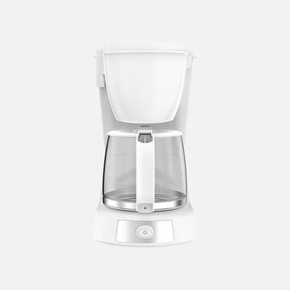 Coffee maker Of Dribble Valkiria 12cups White 680w Permanent Filter Jug Glass 1,2l Plate Calorif. 29x18x22cm