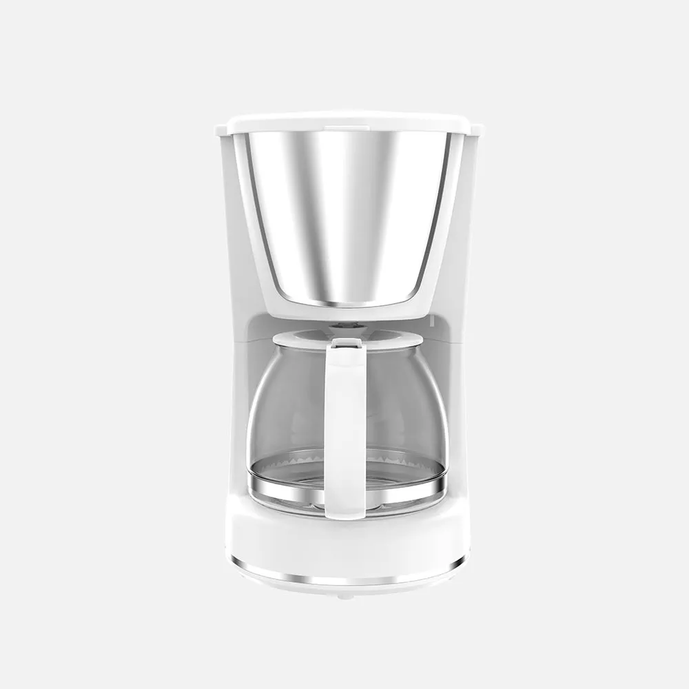 Cafetera De Goteo Wanda 6tazas Blanco 550w Filtro Permanente Jarra Cristal 0,75l Placa Calorif.26,5x10,5x20,5cm