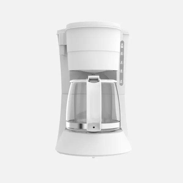 Coffee maker Of Dribble Xena 6cups White 600w Permanent Filter Jug Glass 0,6l Plate Calorif. 26x16x22cm