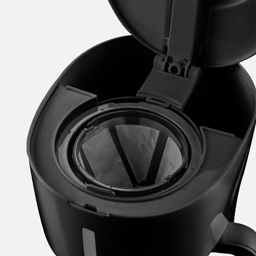 Cafetera De Goteo Bruma 15tazas Negro 650w Filtro Permanente Jarra Cristal 1,5l Antigoteo