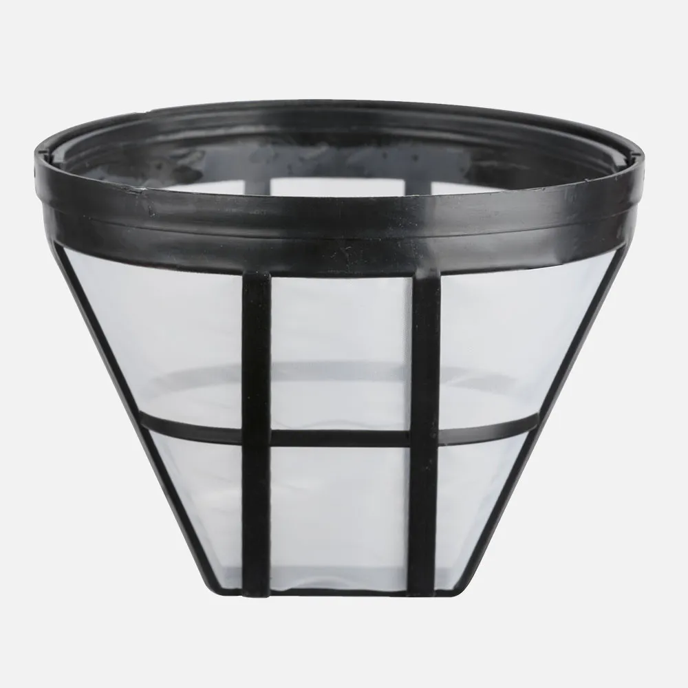 Cafetera De Goteo Gruta 15tazas Blanca 900w Filtro Permanente Jarra Cristal 1,5l Acabado Acero Inoxidable