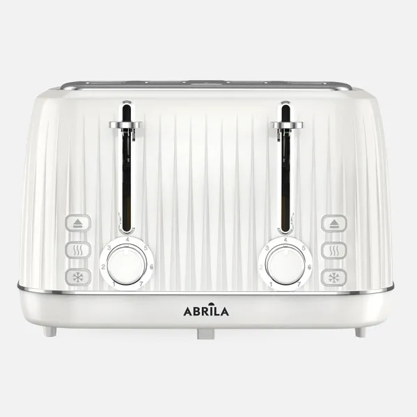 Tostador Pan Jacaranda 1860w Blanco 7niv.tost.descongelac. Apagado Autom.4reban.4ranuras Recogemigas19,5x29x29,5cm