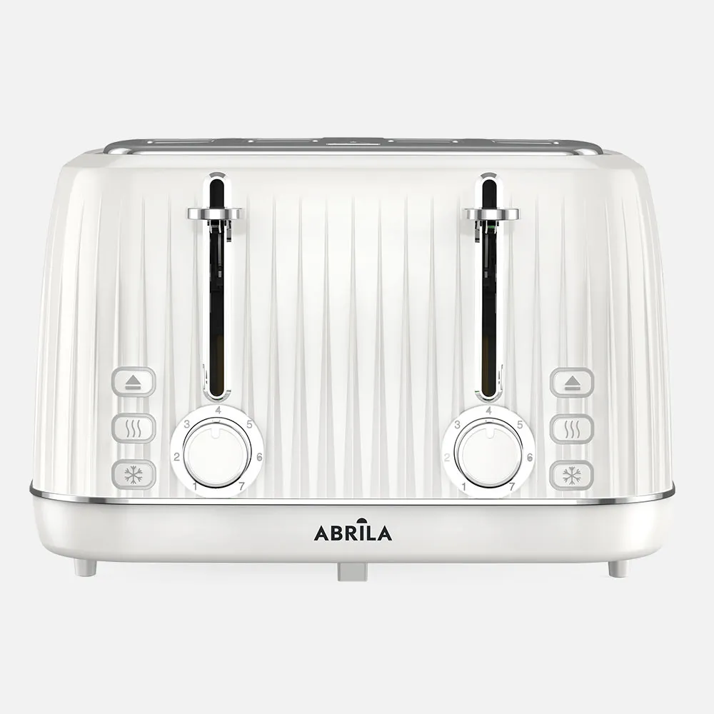 271411181 - Tostador Bread Jacaranda 1860w White 7niv.tost.descongelac. Turn Autom.4reban.4slots Recogemigas19,5x29x29,5cm