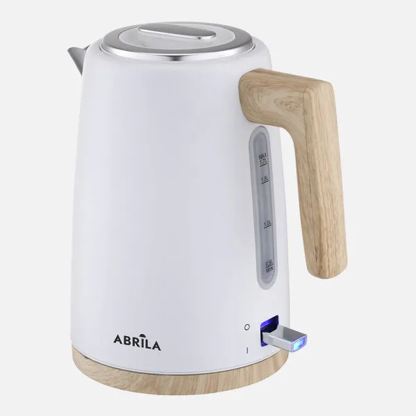 Hervidor Of Water Elec.thaler White/There is/silver 1,7l 2200w  Based Giratoria Touch Cool,turn Autom.Security 24x22,5x15,5cm