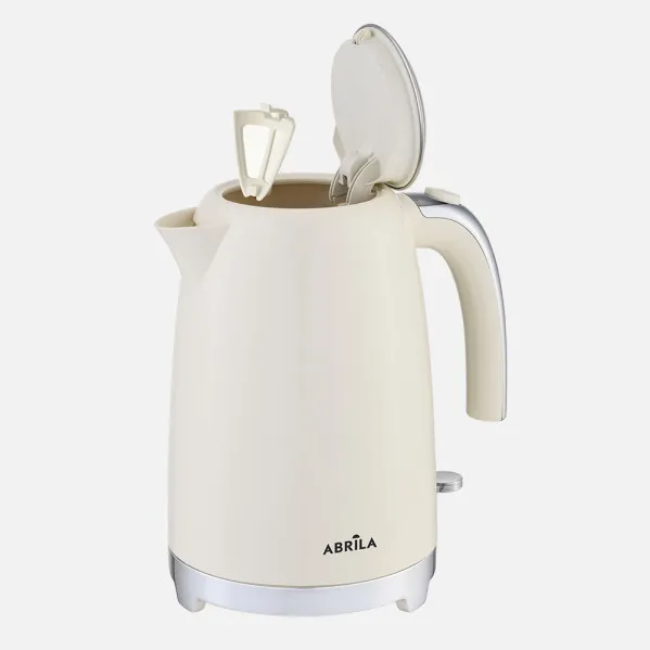 Hervidor Of Water Elec.yuka Beige 1,7l 2200w Based Girat.oria Touch Cool,turn.autom.Security 25x22x15,5cm