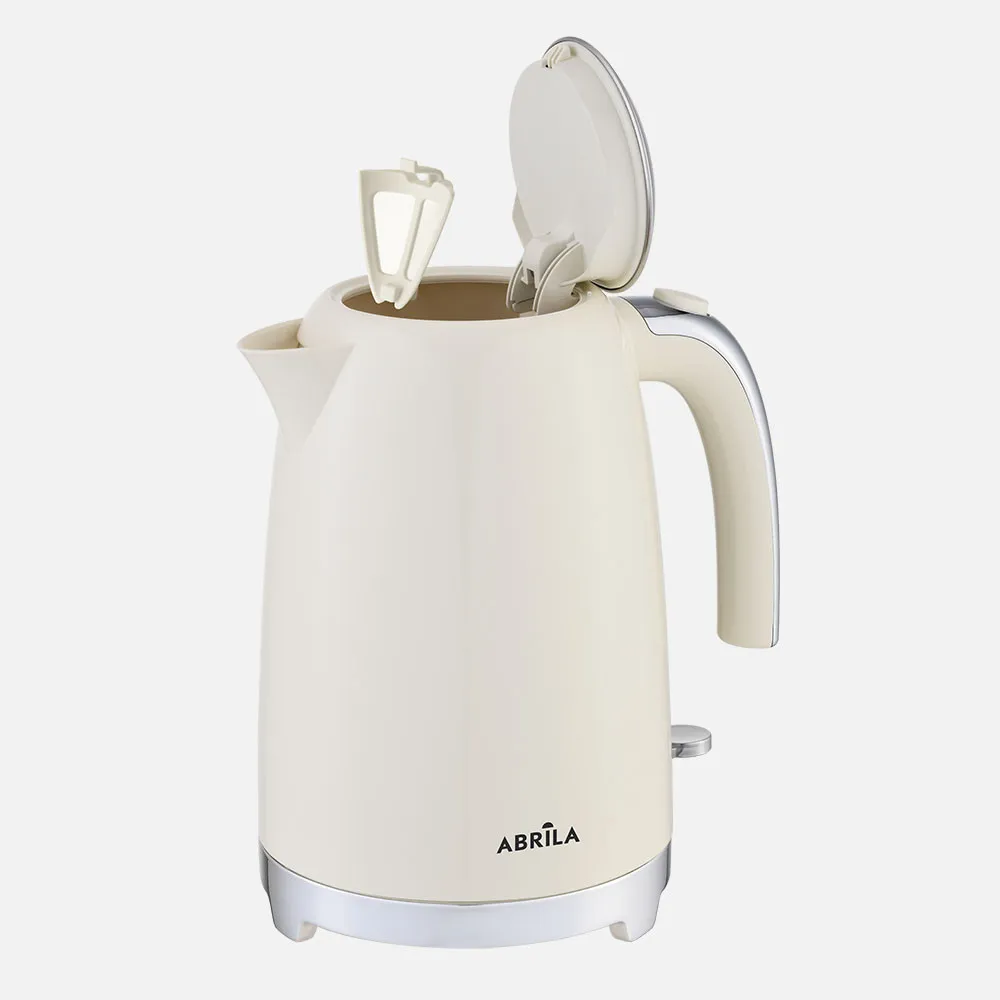 Hervidor De Agua Elec.yuka Beis 1,7l 2200w Base Gi Rat.tacto Frio,apgad.autom.segur.