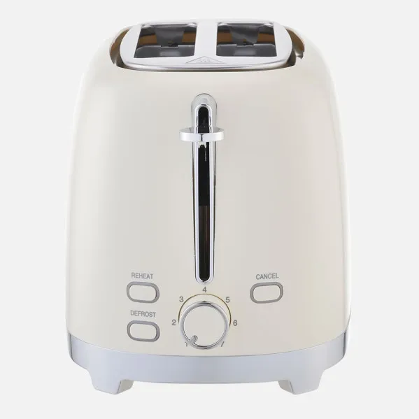 Tostador Bread Yuka 930w Beige 7niv.tost.descongelac Apag.autom.2reb 2ranu.recogemigas 19,5x29x18cm