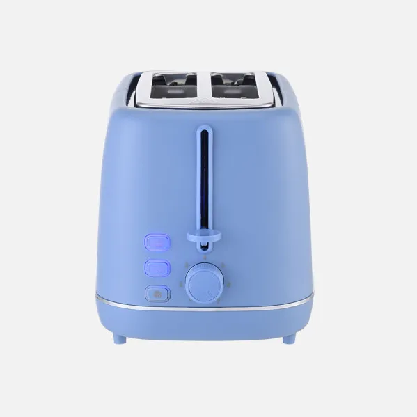 Tostador Bread Coffee 930w Blue 7niv.Toasted Thawing Turn Autom.2slices 2slots Recogemigas 19,5x29x18cm