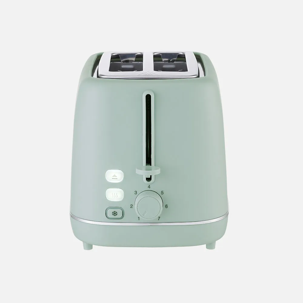 Tostador Pan Coffee 930w Verde 7niv.tost.descong Apag.autom.2reb 2ranu.recogemig.