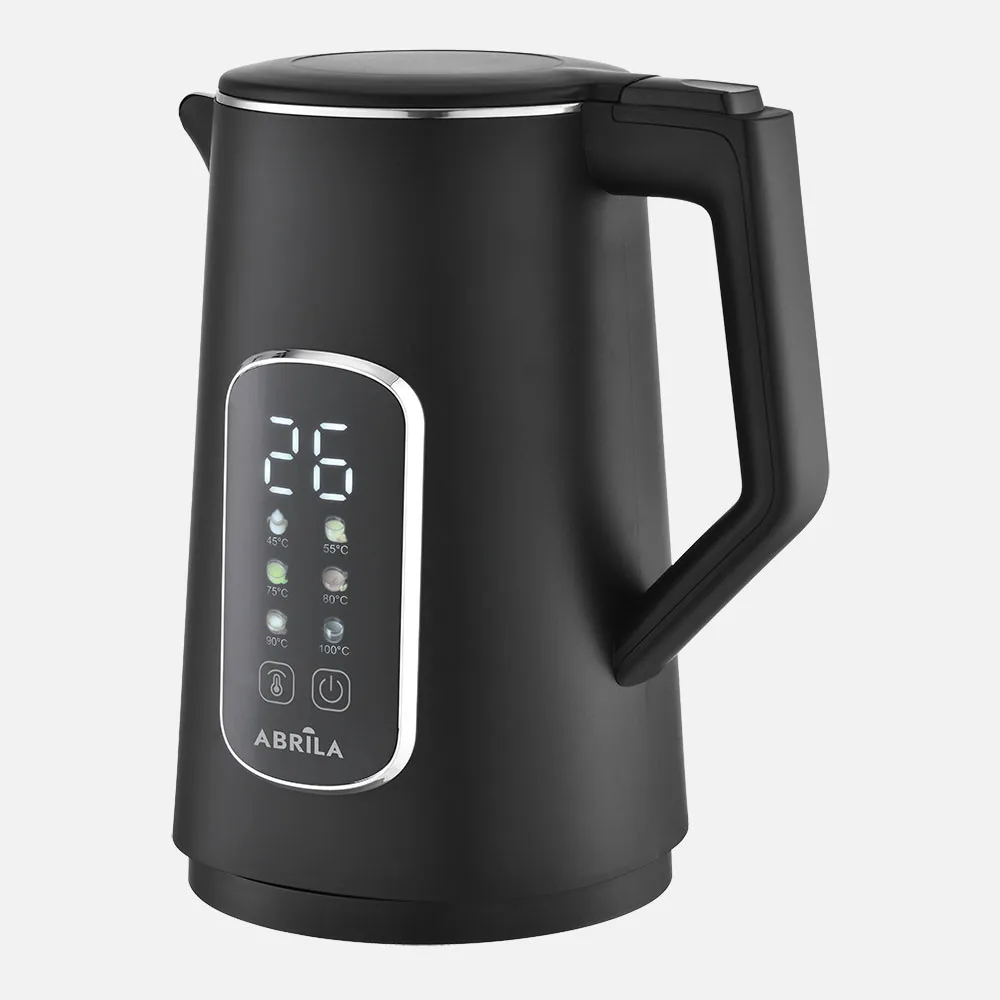 Hervidor De Agua Elec.ajenjo Negro 1,7l 2200w Bas E Girat.tacto Frio,apgad.autom.segur.