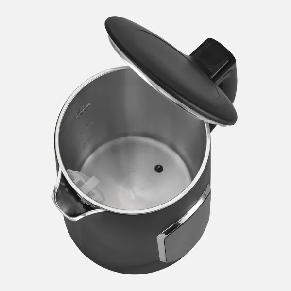 Hervidor Of Water Elec.ajenjo Black 1,7l 2200w Based Girat. Diasplay 6program Touch Cool,turn Autom.Security 26x22x16cm