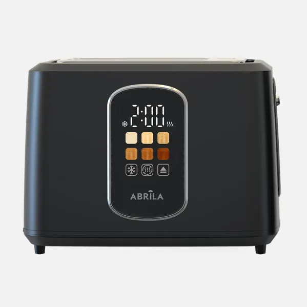 Tostador Bread Ajenjo 930w Black 7niv.Toasted Thawing  Display Turn Autom.2reb 2slots Recogemig.18,5x25x17cm