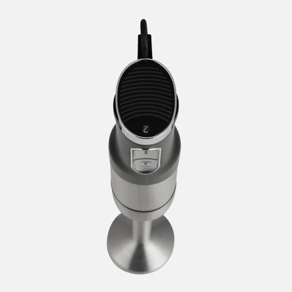 Batidora De Mano Amur 1500w Dc Negro/niquel 2vel Ajustables Cuchillas Ac.inox.vaso+picador+batidor Desmontable 41,5x6,5x6,5cm