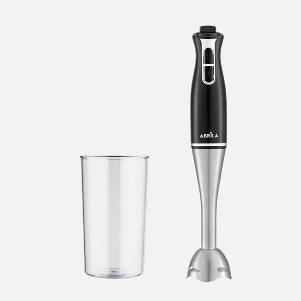 Batidora De Mano Nyasa 650w Dc Negro 2vel C/vaso Cuchilla Ac.inox.velocidad Ajustable,desmont.ergonomico 38x6,5x6,5cm