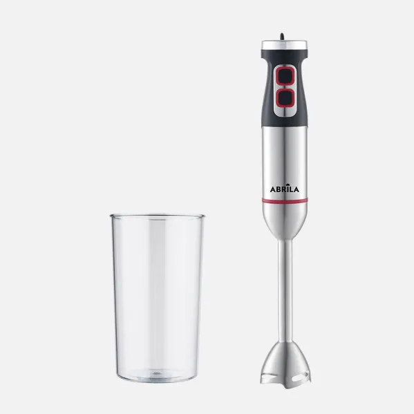 Batidora De Mano Chad 1300w Dc Negro/niquel 2vel C/vaso Veloc.ajustable,desmontable,ergonomico.41,5x6,5x6,5cm