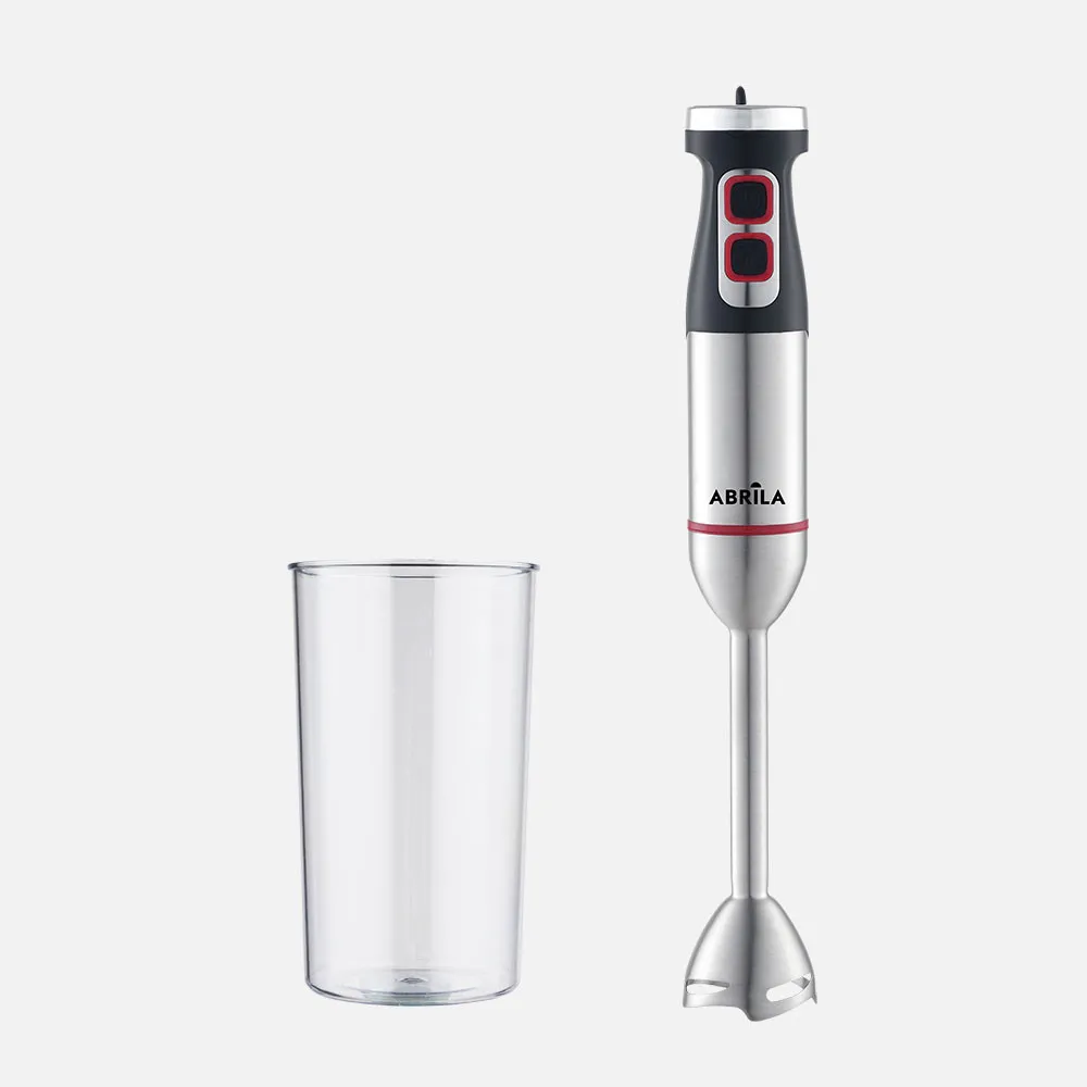 Batidora De Mano Chad 1300w Dc Negr 2vel C/vaso Cu Nox.vel.ajust.desmont.ergo.41,5x6,5x6,5
