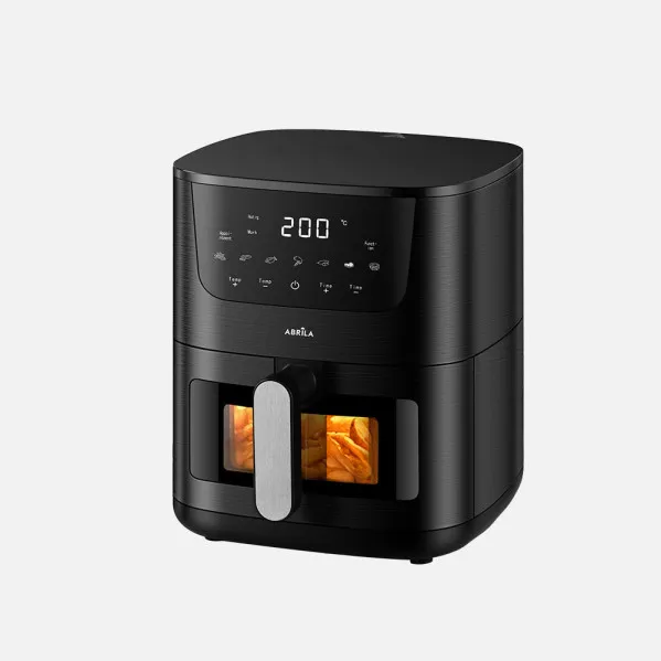 Air Fryer Panpa 5l 1500w Black, with Window, Touch Display, Timer, Thermostat 80º to 200º 32,5x30x37,5cm