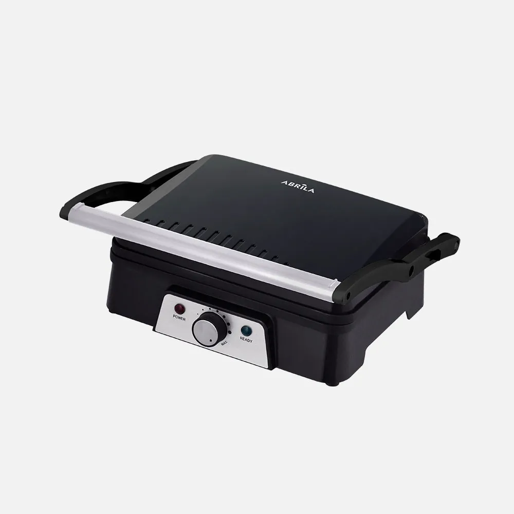 Grill Parrilla Embrujo 1600w Negro Apertura 180º   Placa 29x23cm Antiadh.ac.inox.tact.frio